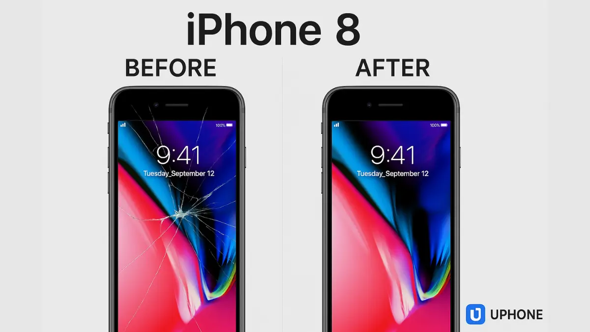 Riparazione iPhone 8 Bologna schermo batteria ricarica UPhone
