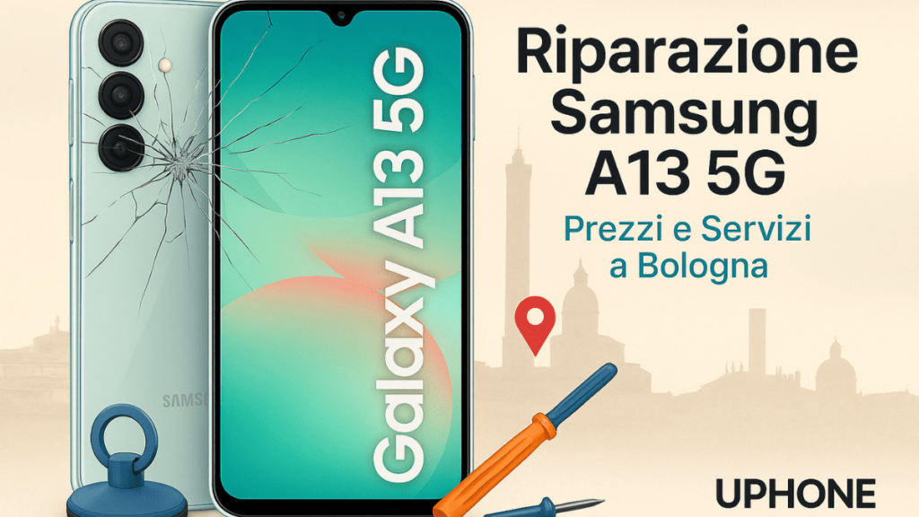Riparazione Samsung A13 5G a Bologna – Vetro rotto e schermo riparato