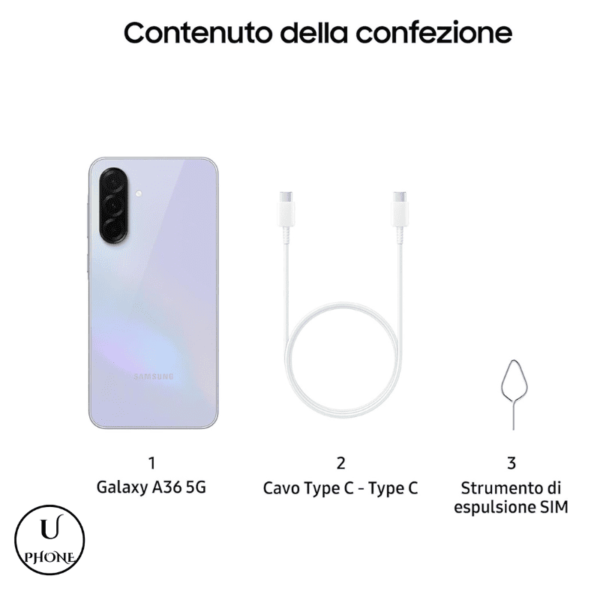 Samsung A36 5G Verde Lime 6GB 128GB nuovo con garanzia