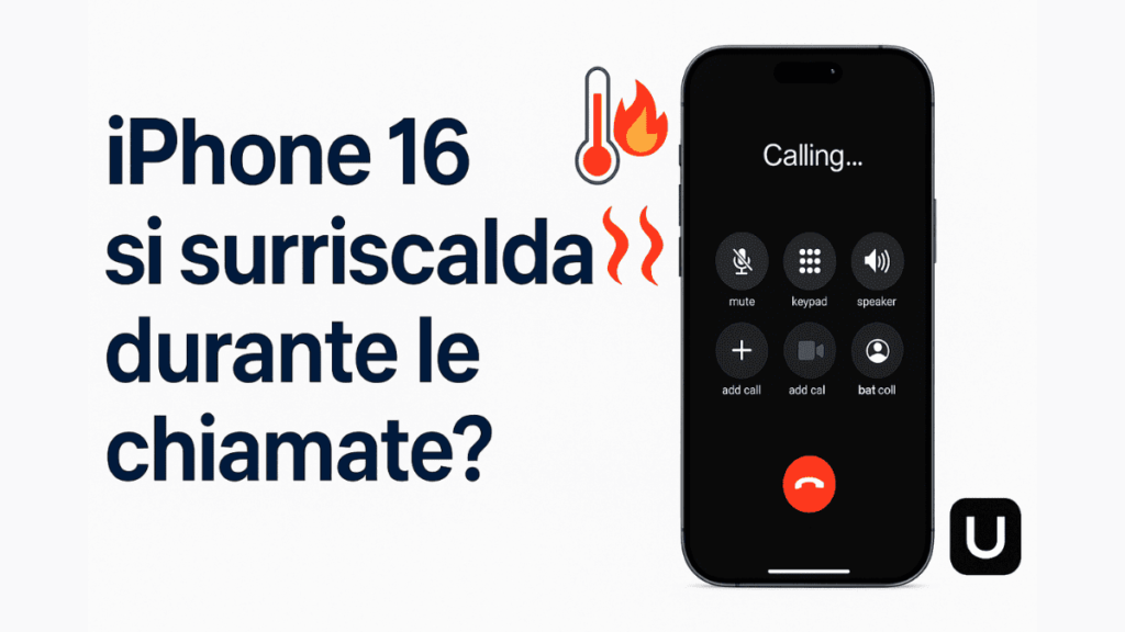 Display iPhone 16 surriscaldato durante una chiamata – riparazione professionale a Bologna