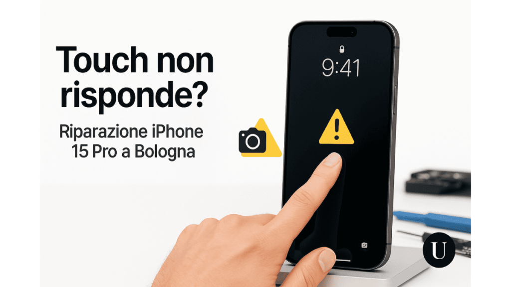 Touch non funziona su iPhone 15 Pro? Riparazione veloce a Bologna