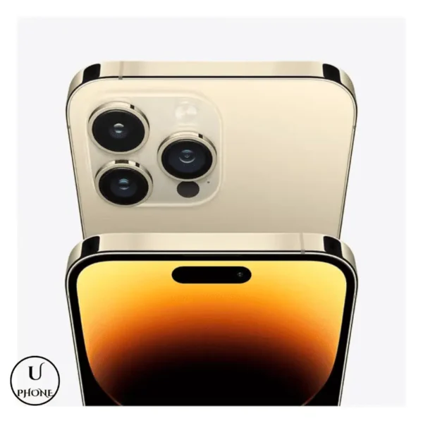 Apple iPhone 14 Pro Oro Ricondizionato Bologna - fronte e fotocamera