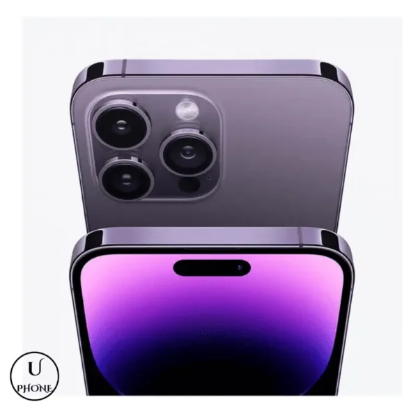 Apple iPhone 14 Pro Viola Scuro Ricondizionato Bologna - fronte e fotocamera