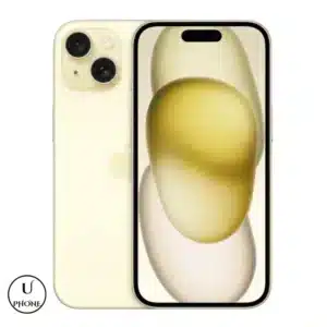 Apple iPhone 15 128GB Giallo Ricondizionato Bologna - fronte e retro