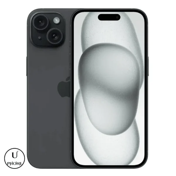 Apple iPhone 15 128GB Nero Ricondizionato Bologna - fronte e retro