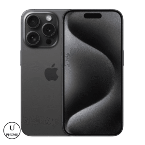 Apple iPhone 15 Pro 128GB Titanio Nero Ricondizionato Bologna - fronte e retro