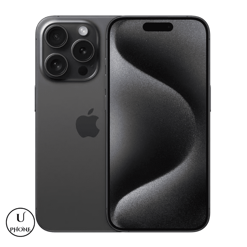 Apple iPhone 15 Pro 128GB Titanio Nero Ricondizionato Bologna - fronte e retro