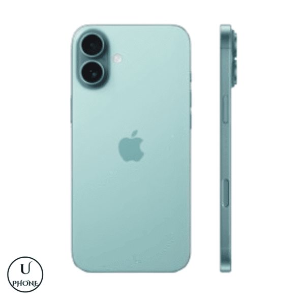 Apple iPhone 16 Plus 128GB Aqua Verde Ricondizionato Bologna - retro e lato