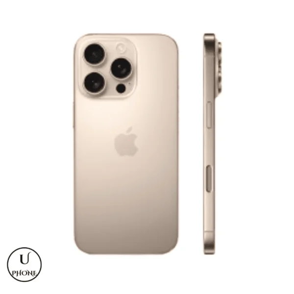 Apple iPhone 16 Pro Max 128GB Titanio Oro Ricondizionato Bologna - retro e lato
