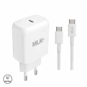 Caricatore USB-C PD PPS 25W MLK+ CHST777 Bianco – Caricatore e cavo incluso – UPhone Bologna
