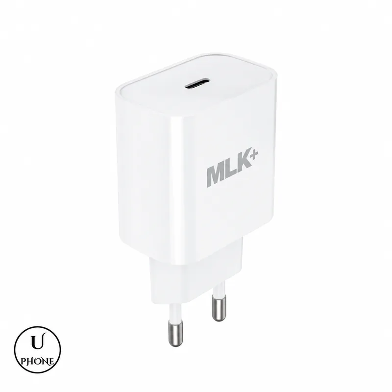 Caricatore USB-C PD 20W MLK+ CHST860 Bianco – Caricatore da rete – UPhone Bologna