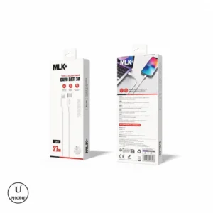 Cavo MLK+ CVSA11 USB-C a Lightning 1 metro bianco – UPhone Bologna