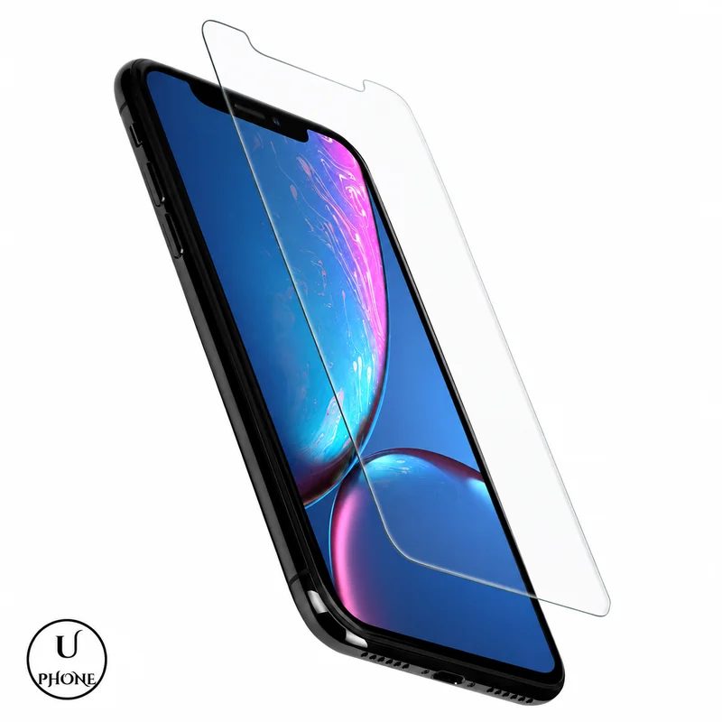 Vetro temperato trasparente 2.5D sopra il display di uno smartphone – UPhone Bologna